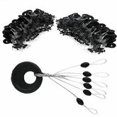 Powerex Paket Siyah Kauçuk Medium-Orta Boy Şamandıra Stoperi - 6lı